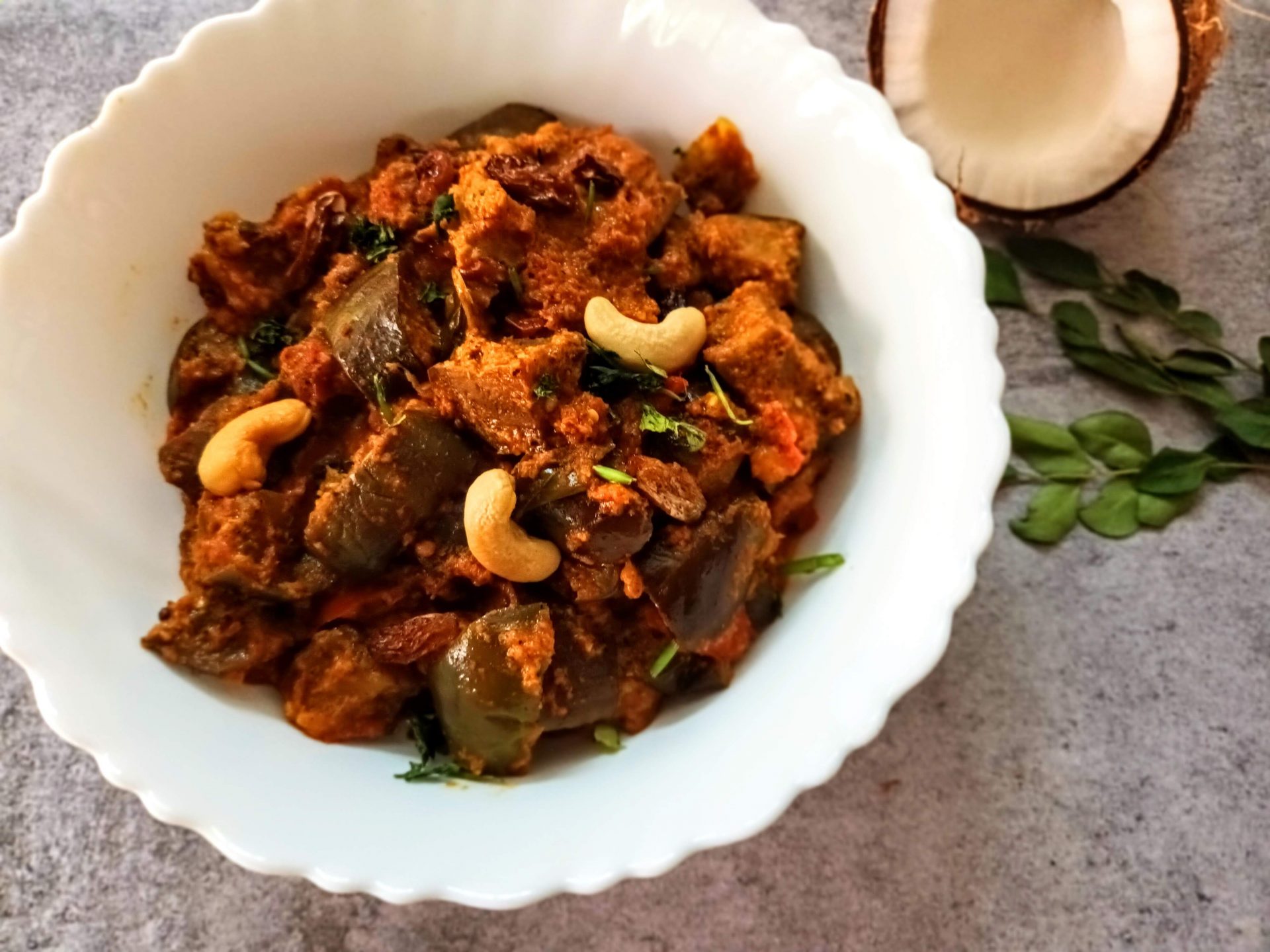 Brinjal Pepper Masala (No Onion-No Garlic Recipe) - Rajjo's Kitchen