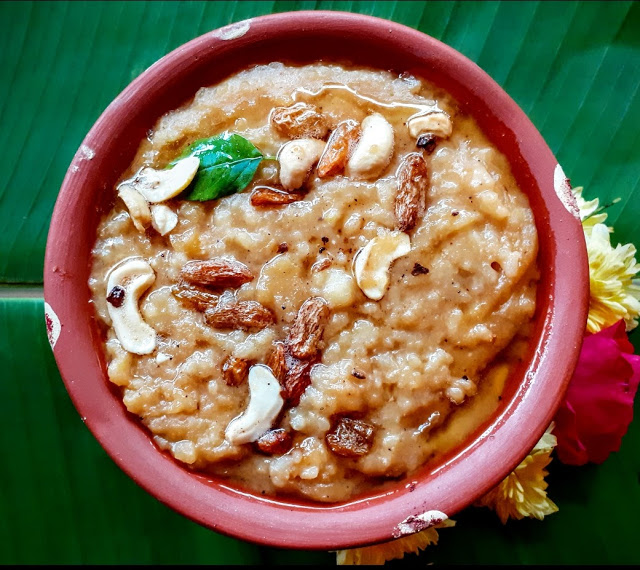 Chakkara Pongal/Sweet Pongal - Rajjo's Kitchen