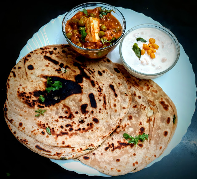 Garlic Lachcha Paratha (Multigrain Flour) - Rajjo's Kitchen